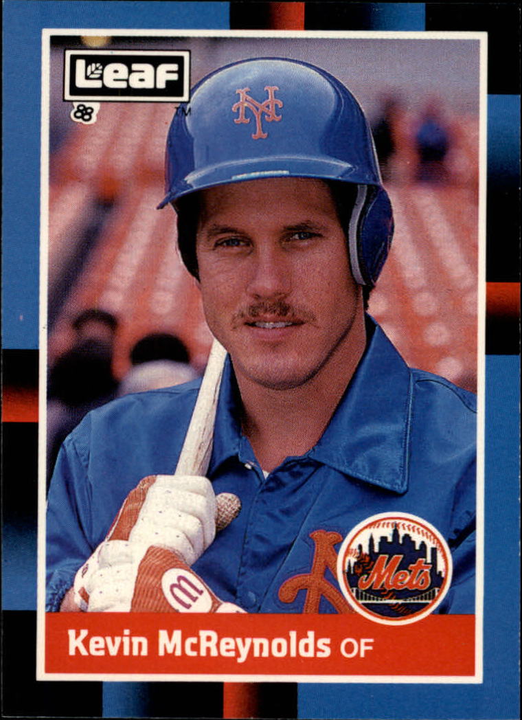 1988 Leaf/Donruss Baseball Cards       228     Kevin McReynolds